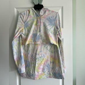 Latched mama sunrise cotton hoodie